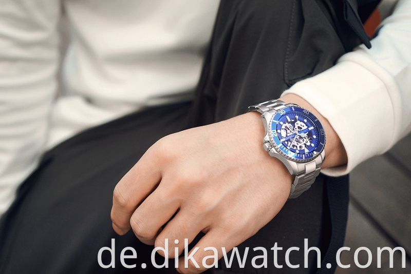 8805B CHENXI Self-Wind Männliche Kleid Uhr Herren Luxus Mechanische Uhrenmarken Volle Edelstahluhr Für Mann